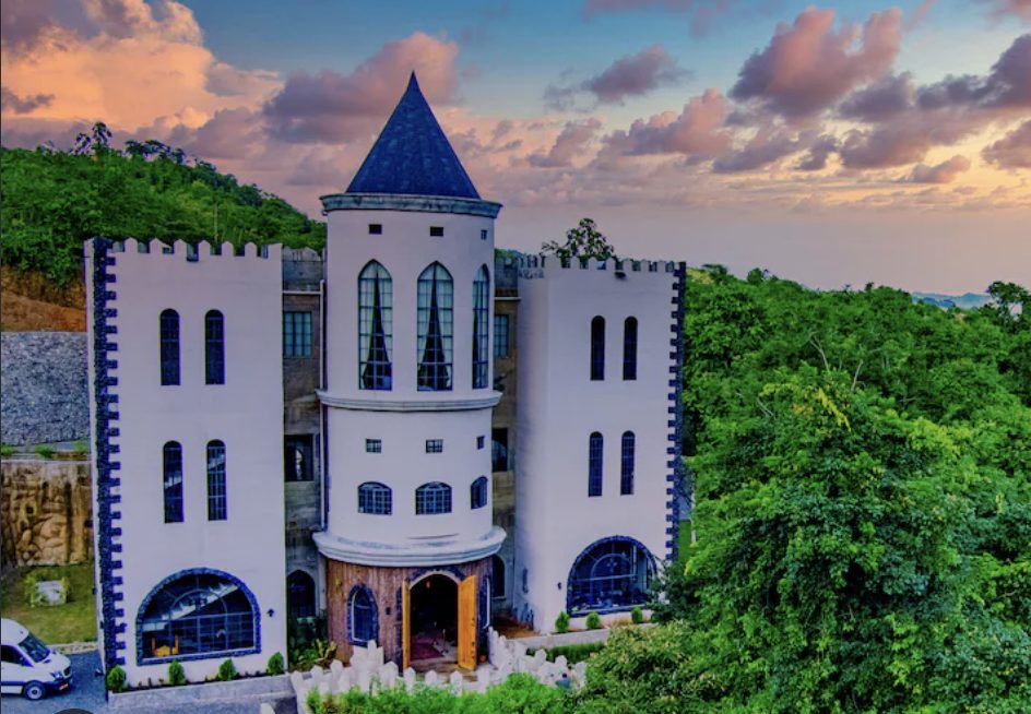 The Castle of Oz at sunset, Playa Hermosa, Costa Rica